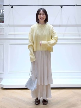 なかみさん(レディース・154cm)の冬コーディネート