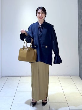 なかみさん（レディース・154cm）の春コーディネート