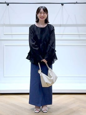 なかみさん(レディース・154cm)の春コーディネート
