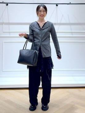 なかみさん(レディース・154cm)の秋コーディネート
