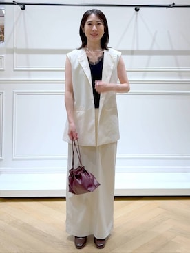 なかみさん(レディース・154cm)の夏コーディネート