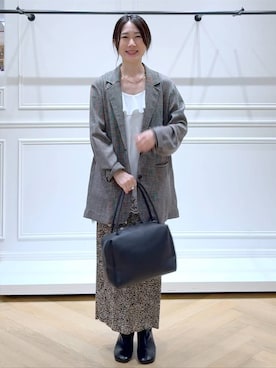 なかみさん（レディース・154cm）の秋コーディネート