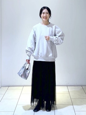 なかみさん(レディース・154cm)の春コーディネート