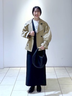 なかみさん(レディース・154cm)の秋コーディネート