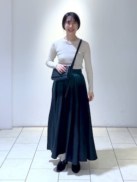 なかみさん(レディース・154cm)の秋コーディネート