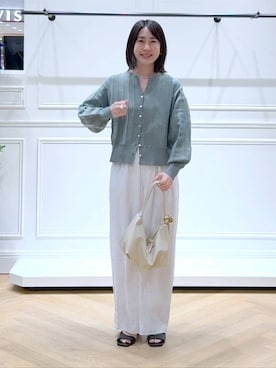 なかみさん(レディース・154cm)の春コーディネート