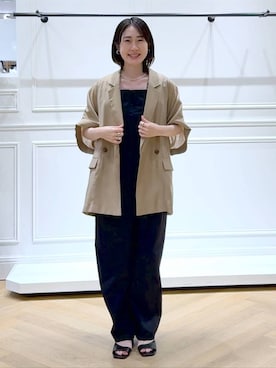 なかみさん（レディース・154cm）の夏コーディネート
