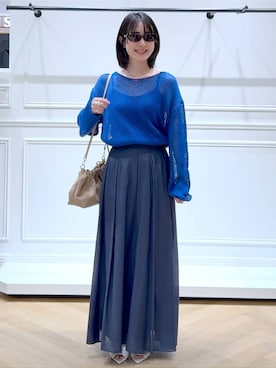 なかみさん(レディース・154cm)の春コーディネート