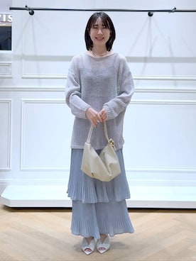 なかみさん(レディース・154cm)の春コーディネート