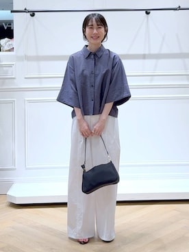 「A part by（アパートバイ）のアイテム」を使った、なかみさん（レディース・154cm）の夏コーディネート