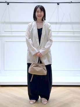 なかみさん（レディース・154cm）の春コーディネート