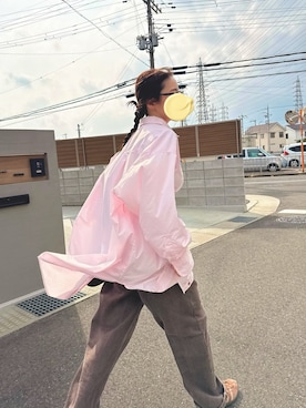 「coca（coca）（コカ）のアイテム」を使った、めそさん（レディース・158cm）の春コーディネート