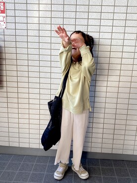 「classicalelf（クラシカルエルフ）のアイテム（バッグ）」を使った、tatacook💜さん（キッズ・110cm）の秋コーディネート