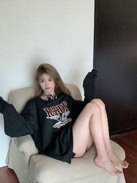 「DEVICE（デバイス）のアイテム（トップス）」を使った、DEVICEさん（レディース・160cm）の秋コーディネート