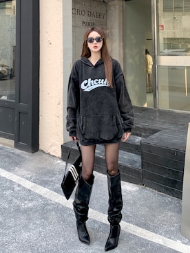 DEVICEさん（レディース・165cm）の秋コーディネート