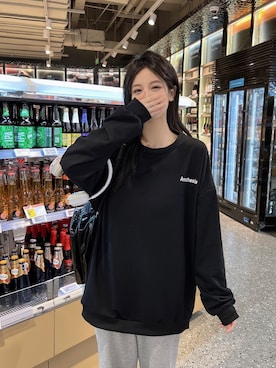 「DEVICE（デバイス）のアイテム（トップス）」を使った、DEVICEさん（レディース・165cm）の秋コーディネート