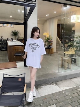 DEVICEさん（レディース・160cm）の夏コーディネート