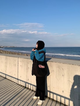 DEVICEさん(レディース・160cm)の冬コーディネート
