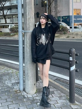 DEVICEさん（レディース・165cm）の冬コーディネート