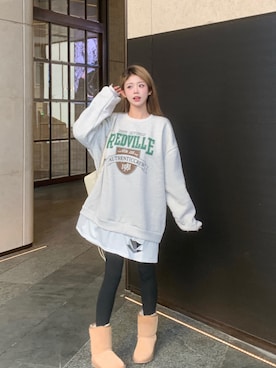 「ストリートファッション」｜DEVICEさん（レディース・165cm）の冬コーディネート