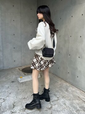 「DEVICE（デバイス）のアイテム」を使った、DEVICEさん（メンズ・175cm）の冬コーディネート