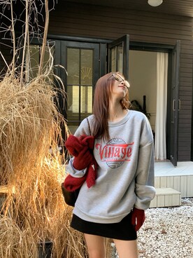 DEVICEさん（レディース・165cm）の冬コーディネート