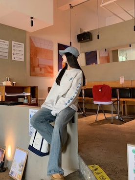 DEVICEさん（レディース・165cm）の冬コーディネート