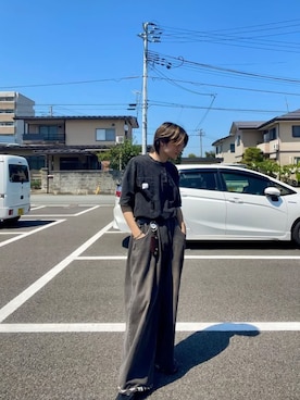 「DEVICE（デバイス）のアイテム」を使った、DEVICEさん（メンズ・170cm）の夏コーディネート