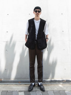 「DEVICE（デバイス）のアイテム」を使った、DEVICEさん（メンズ・175cm）の冬コーディネート