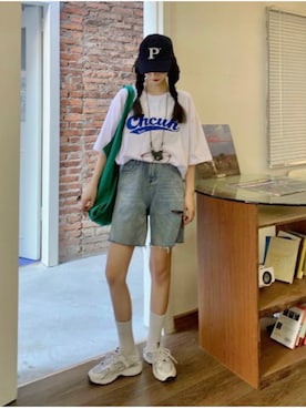 「DEVICE（デバイス）のアイテム」を使った、DEVICEさん（メンズ・175cm）の春コーディネート