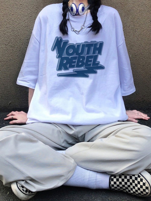 【RRL】ランチロゴ コットン 古着風 クルーネック 半袖 Tシャツ 古着通販 L☆古着 半袖 ビンテージ Tシャツ メンズ コットン