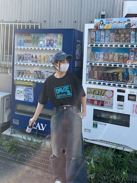 「DEVICE（デバイス）のアイテム（帽子）」を使った、DEVICEさん（レディース・162cm）の夏コーディネート