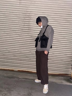 「DEVICE（デバイス）のアイテム」を使った、DEVICEさん（メンズ・175cm）の秋コーディネート