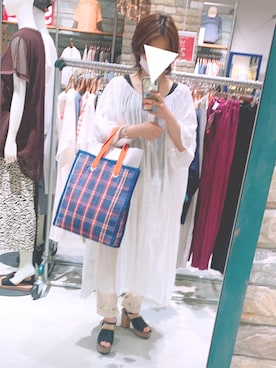myu-◎さん（レディース・157cm）の夏コーディネート