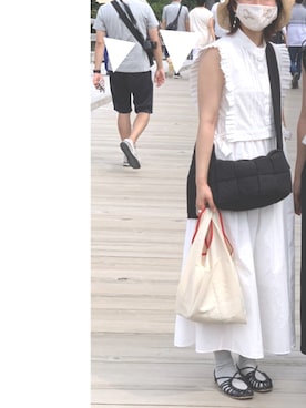 myu-◎さん（レディース・157cm）の夏コーディネート