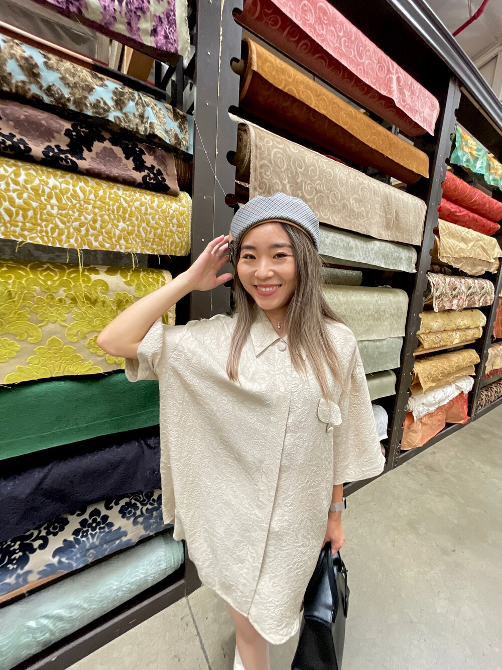 カシラ　CA4LA PLAID BERET 9　ビットベレー帽　ブラック CHERBS BERET(ONESIZE BLACK): ベレー｜帽子通販｜CA4LA（カシラ