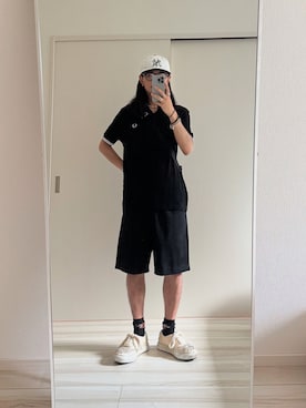 「BASICKS（ベイシックス）のアイテム」を使った、Kazuyukiさん（メンズ・170cm）の夏コーディネート