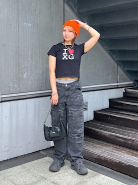 a i n aさん（レディース・164cm）の夏コーディネート