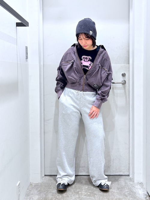 X-girl（エックスガール）の「FADED MULTI POCKET JACKET（ブルゾン