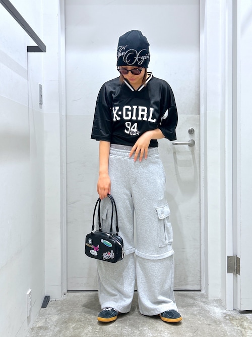FOOTBALL MESH TEE DRESS（ワンピース）｜X-girl（エックス