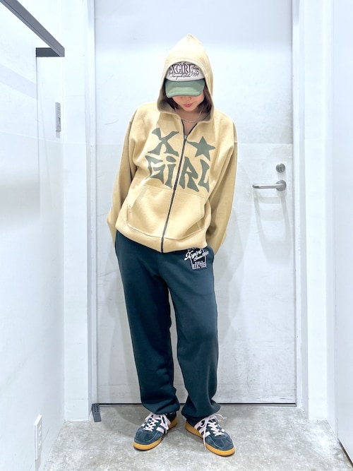 FACE BOX PATCH SWEAT PANTS（スウェットパンツ）｜X-girl