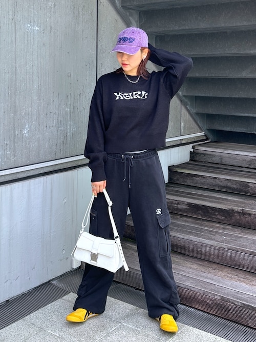 katie ニット 透かし編みドロストニット 327131（ニット/セーター）｜Heather