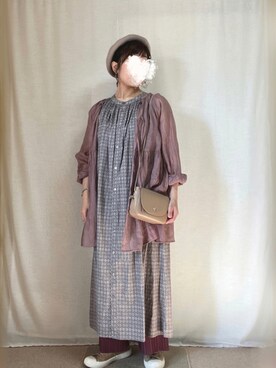 erinaさん（レディース・153cm）の秋コーディネート