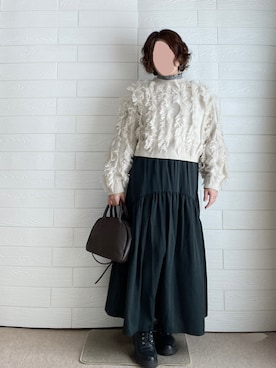 erinaさん（レディース・153cm）の春コーディネート