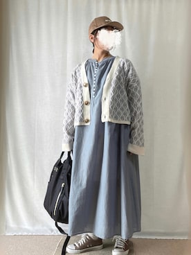 「passage mignon/flaneur（パサージュミニョンフラヌール）のアイテム」を使った、erinaさん（レディース・153cm）の秋コーディネート