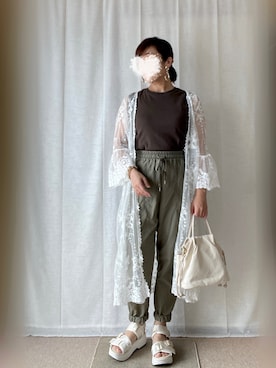 erinaさん(レディース・153cm)の夏コーディネート