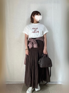 erinaさん（レディース・153cm）の秋コーディネート