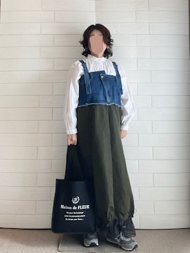 erinaさん（レディース・153cm）の春コーディネート
