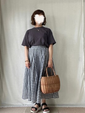 erinaさん（レディース・153cm）の夏コーディネート