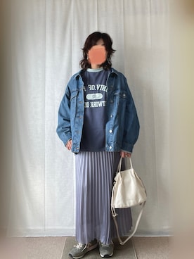 erinaさん（レディース・153cm）の春コーディネート